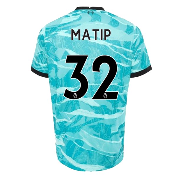 Maglia Liverpool NO.32 Matip Away 20/21 Blu